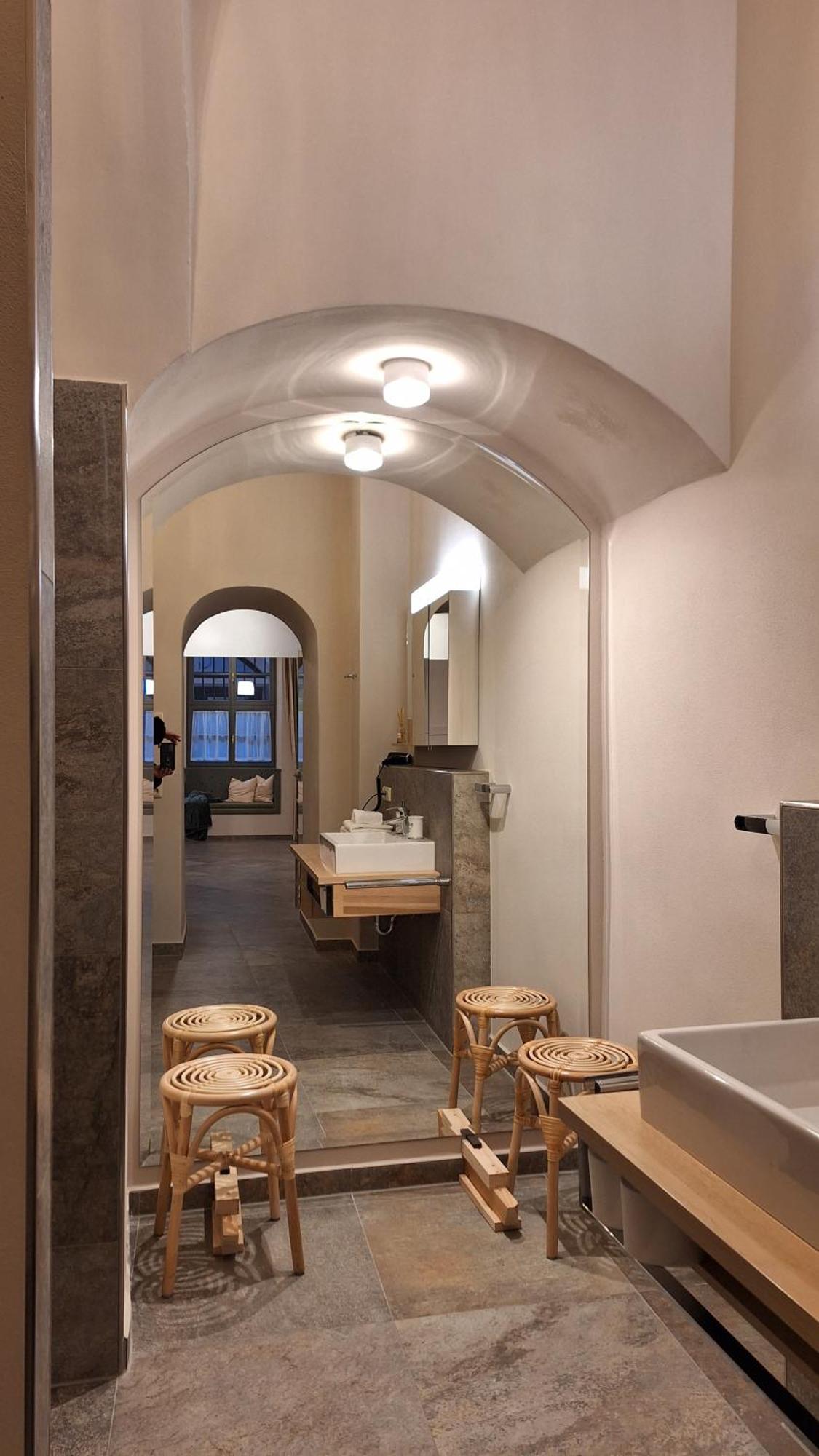 Stadtpalais Merkur-Apartment Maximal 2 Personen 包岑 外观 照片