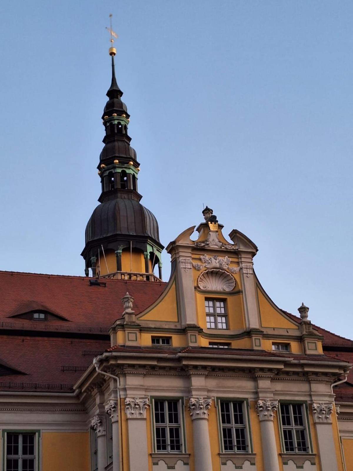 Stadtpalais Merkur-Apartment Maximal 2 Personen 包岑 外观 照片