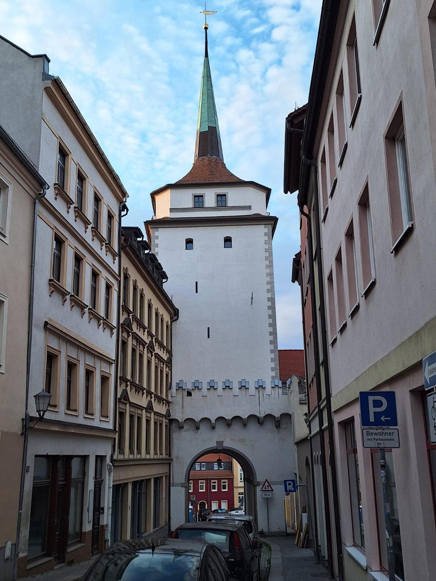 Stadtpalais Merkur-Apartment Maximal 2 Personen 包岑 外观 照片