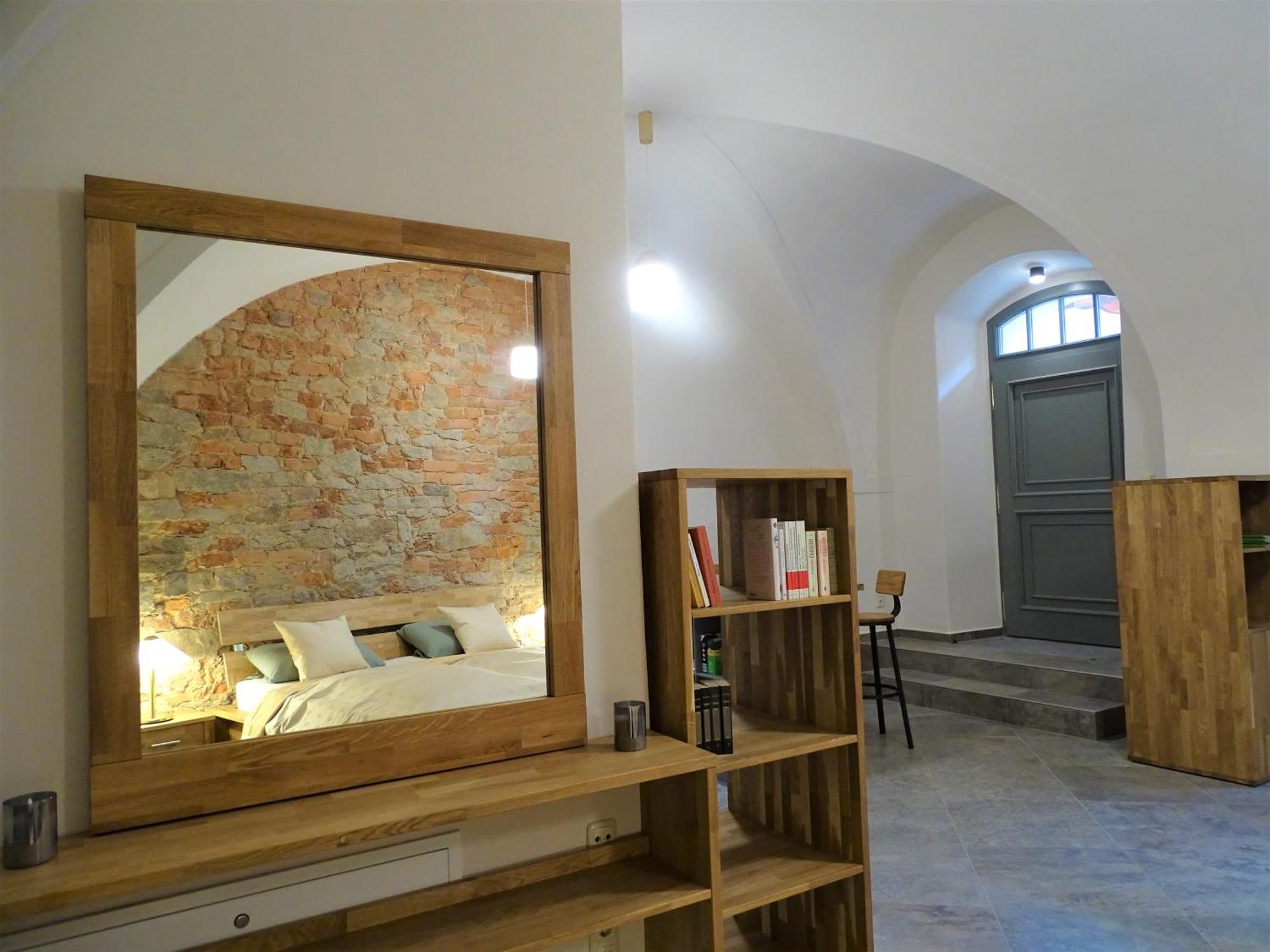 Stadtpalais Merkur-Apartment Maximal 2 Personen 包岑 外观 照片