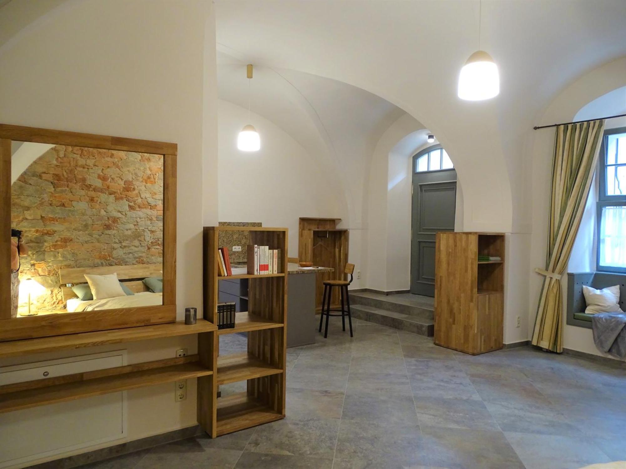 Stadtpalais Merkur-Apartment Maximal 2 Personen 包岑 外观 照片