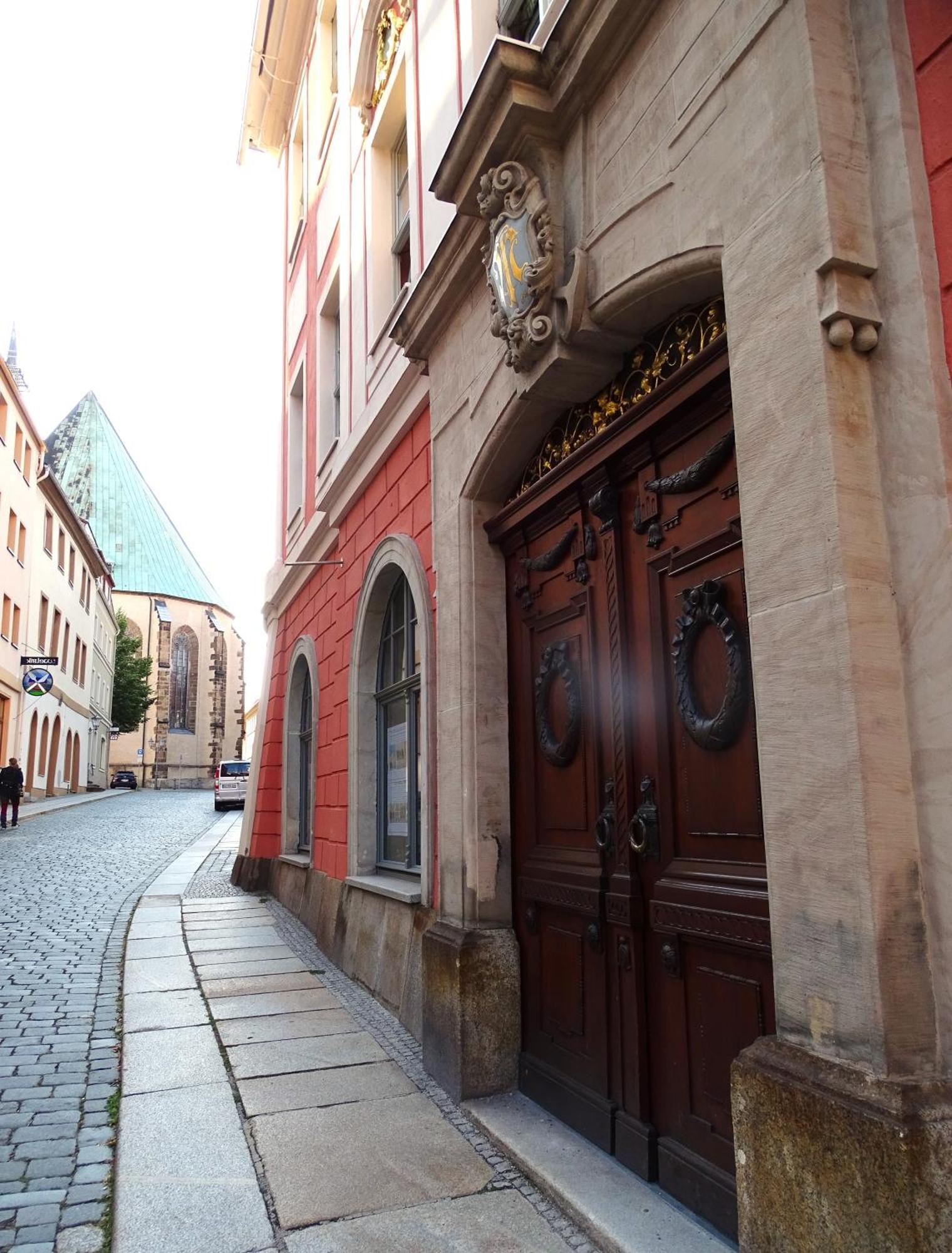 Stadtpalais Merkur-Apartment Maximal 2 Personen 包岑 外观 照片
