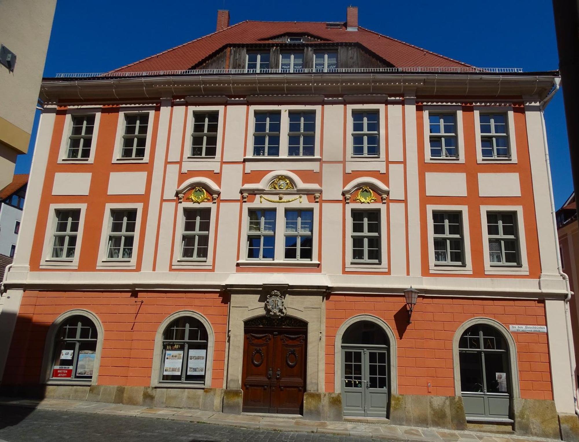 Stadtpalais Merkur-Apartment Maximal 2 Personen 包岑 外观 照片