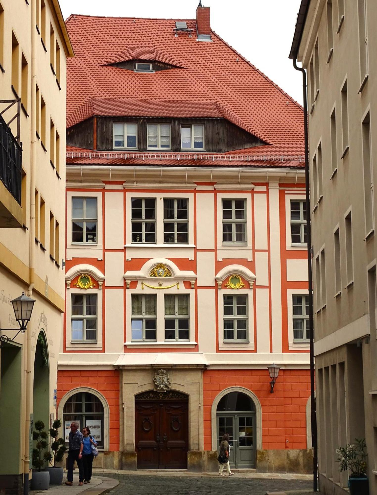Stadtpalais Merkur-Apartment Maximal 2 Personen 包岑 外观 照片