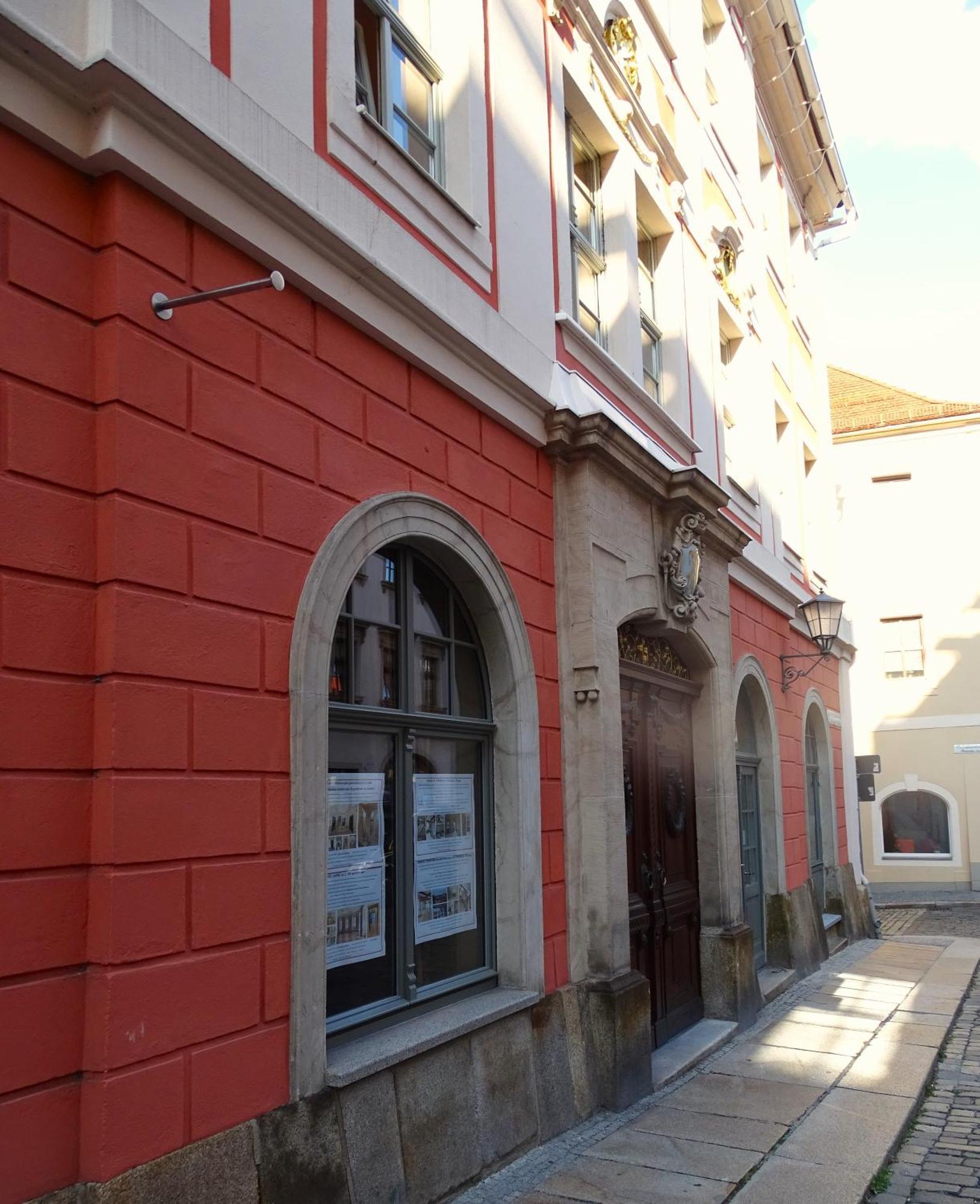 Stadtpalais Merkur-Apartment Maximal 2 Personen 包岑 外观 照片