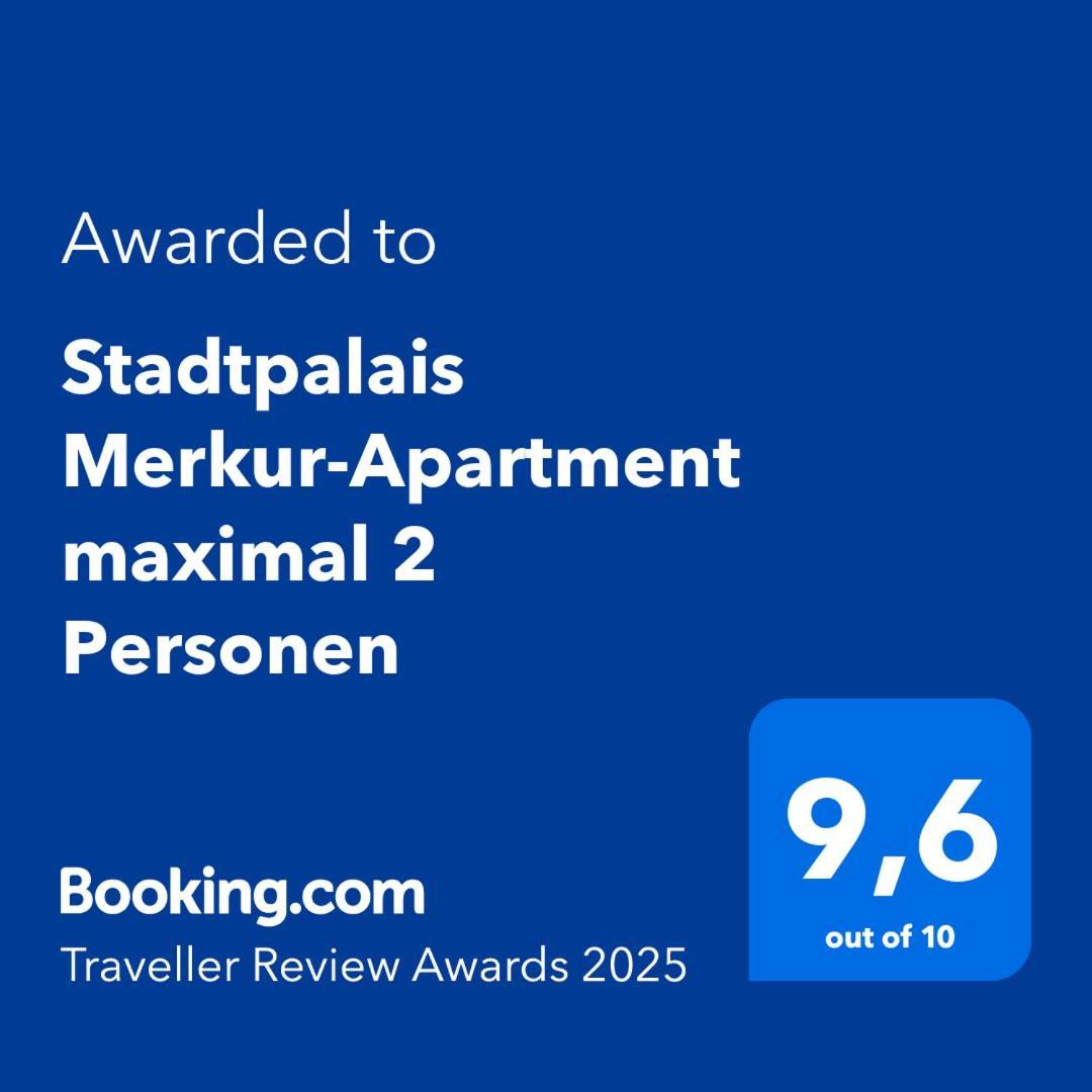 Stadtpalais Merkur-Apartment Maximal 2 Personen 包岑 外观 照片